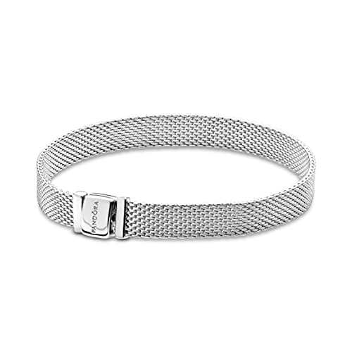 597712 PANDORA REFLEXIONS BRACELET - 18 - SILVER - Like New