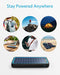 ANKER POWERCORE SOLAR 10000 15W POWER BANK 10,000 MAH DUAL PORTS A1640 - BLACK - Like New