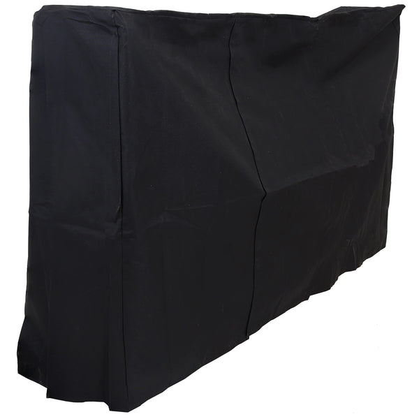 SUNNYDAZE 6' FIREWOOD LOG RACK COVER HEAVY-DUTY PVC CONSTRUCTION - BLACK - Like New