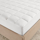 Sleep Philosophy Copper Infused 100% Polyester Microfiber Mattress Pad - Brand New