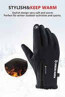 GOLOVEJOY WINTER GLOVES WATERPROOF WINDPROOF ANTI-SLIP GLOVES MEN'S BLACK L - Like New