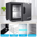 DEPFALL Hot Towel Warmer, 23L Large Capacity, 2-in-1, Fast Heating, Black - Brand New