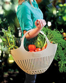 HUTZLER GARDEN COLANDER, GREEN, LARGE - Brand New