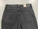 LEVI'S 725 HIGH RISE BOOTCUT JEAN SIZE 33X32 - SOFT BLACK/NOSTALGIC NIGHT STRIPE - Brand New