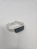 APPLE WATCH NIKE SERIES 5 GPS 44MM SILVER ALUMINUM CASE WHITE SPORT BAND - Like New