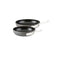 ALL-CLAD HA1 HARD ANODIZED NON STICK FRY PAN 2 PIECE 8 10 INCH BLACK - Brand New