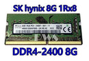 SK HYNIX 8GB DDR4 2400MHZ SODIMM MODULE HMA81GS6AFR8N-UH - GREEN - Like New