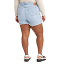 LEVI'S WOMEN'S PLUS SIZE 501® ORIGINAL HIGH-RISE JEAN SHORTS - SIZE: 18W - OJAI - Brand New
