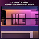 PHILIPS HUE FLUX OUTDOOR 16-FOOT MULTICOLOR LED STRIP LIGHT, 3000 LM - Like New