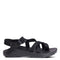 CHACO WOMEN'S FLIP ECOTREAD SANDAL SIZE WOMEN 7 (AU/UK W5)(EU W38) SOILD BLACK - Like New