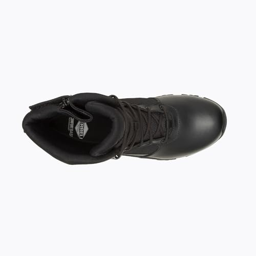 MERRELL MEN'S MOAB 3 8" ZIP TACTICAL BOOTS - SIZE: MEN 9 - BLACK - Like New