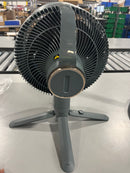 SHARK FLEXBREEZE PEDESTAL & TABLETOP FAN, INDOOR & OUTDOOR, PORTABLE - SOFT SAGE - Like New