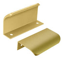 OIWZEF CABINET AND FURNITURE HANDLE 96MM/3.8" (PACK OF 10) - GOLD - Like New