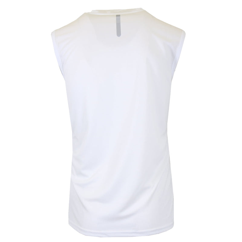 GALAXY BY HARVIC MEN'S MOISTURE WICKING SHORT SLEEVE MUSCLE TEE - XL - WHITE - Brand New
