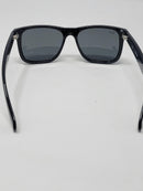 RAY-BAN RB4165 JUSTIN CLASSIC SQUARE SUNGLASSES SIZE 54 - BLACK / GREEN - Like New