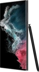 SAMSUNG GALAXY S22 ULTRA 5G, US VERSION, 512GB, AT&T LOCKED SM-S908U1 - BLACK - Like New