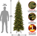 NATIONAL TREE COMPANY PRE-LIT ARTIFICIAL CHRISTMAS TREE 7.5 FT - GREEN - Like New