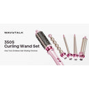 WAVYTALK HEATWAVE PRO 5-IN-1 CURLING WAND SET - ROSE PINK - Like New
