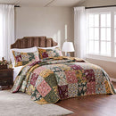 Greenland Home Antique Chic 100% Cotton Authentic Patchwork Quilt - Brand New