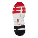 HUNTER WOMENS IRENA SHOES - SIZE: WOMEN 7 (AU/UK W5) (EU W38) - WHITE/RED - Brand New