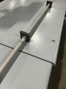 ASHLEYRIVER 1 INCH CURTAIN ROD 48" - GRAY - Like New