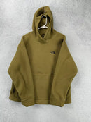 THE NORTH FACE MEN'S LOGO HOODIE - SIZE: EXTRA LARGE - OLIVE GREEN - WT412314A - Brand New