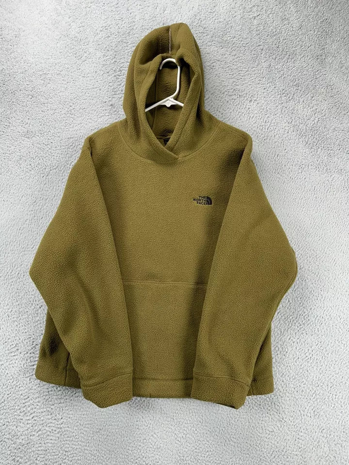THE NORTH FACE MEN'S LOGO HOODIE - SIZE: EXTRA LARGE - OLIVE GREEN - WT412314A - Brand New