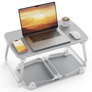 Leather Foldable Lap Desk Laptop SAIJI Bed Tray Table Portable B08X6SKRCJ - Brand New