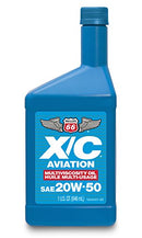 Phillips 66 20W50 X/C Aviation Oil 1 Quart, 32. Fluid Ounces, 12 Pack - Brand New