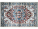 KATHY IRELAND 27"X45" FLANNEL WASHABLE RUG WITH LATEX BACK - PERSIAN MEDALLION - Brand New
