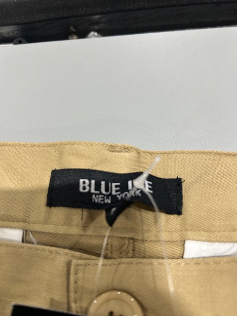 BLUE ICE NEW YORK CARGO SHORTS - SIZE: MEN 34 - KHAKI - Brand New