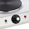 Cuisinart Cast-Iron Double Burner CB-60P1 - Silver - Like New
