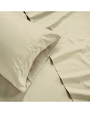KATHY IRELAND 1000 THREAD COUNT EGYPTIAN COTTON RICH SHEET SET - IVORY SIZE KING - Like New