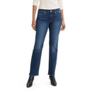 LEVI'S WOMEN'S CLASSIC STRAIGHT JEANS - SIZE: WOMEN 33X30 - CLEAN HEM - Brand New
