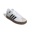 ADIDAS WOMEN’S VL COURT 3.0 SNEAKER WHITE BLACK GREY ONE SIZE: 9 - Brand New