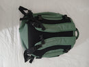 OPEN STORY UNISEX 35L ZIP CLOSURE ADJUSTABLE TRAVEL BACKPACK BAG - MINT GREEN - Like New
