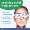 BRUDER MOIST HEAT EYE COMPRESS | MICROWAVE ACTIVATED | FAST ACTING - WHITE - Brand New