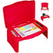 GENERIC AEROLIFE FOLDING LAP DESK FOLDABLE TABLE FOR WORK STUDY GAMING RED - Like New