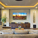 SEA CHARM 5 Piece Arizona Sonoran Desert, Each Piece 12"x32", ZXX767193A - Like New