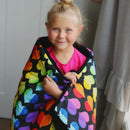 Wildkin Sleeping Bag for Kids, Pink and Gold Stars - Brand New