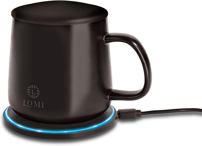 Lomi 2 in 1 Smart Mug Warmer and Qi Wireless Charger, LOMD3002CP - Copper Like New