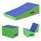 MGHH Gymnastics Tumbling Mat with Handle Non-Slip Cheese Wedge Mat - Yellow - Like New