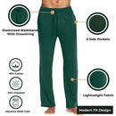 BLUE ICE MEN'S MODERN FIT CLASSIC LOUNGE PANTS - SIZE: MEN 2XL - HUNTER - Brand New