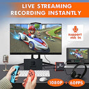 PACOXI Capture Card Nintendo Switch 4K Pass-Through USB3.0 1080P 60FPS - Orange Like New