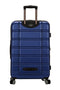 Rockland Melbourne Hardside Expandable Luggage with Spinner Wheels 28" - Blue - Like New