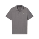 PUMA MEN'S ICON HEATHER POLO 2.0 - SIZE: MEN L - SLATE SKY HEATHER - Brand New