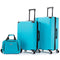 Rockland 3 Luggage Set, 2-Piece Hardside Spinner Wheel Uprights with Tote - Brand New