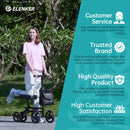ELENKER YF-9005F KNEE WALKER 10" WHEELS WITH DUAL BRAKING - Scratch & Dent