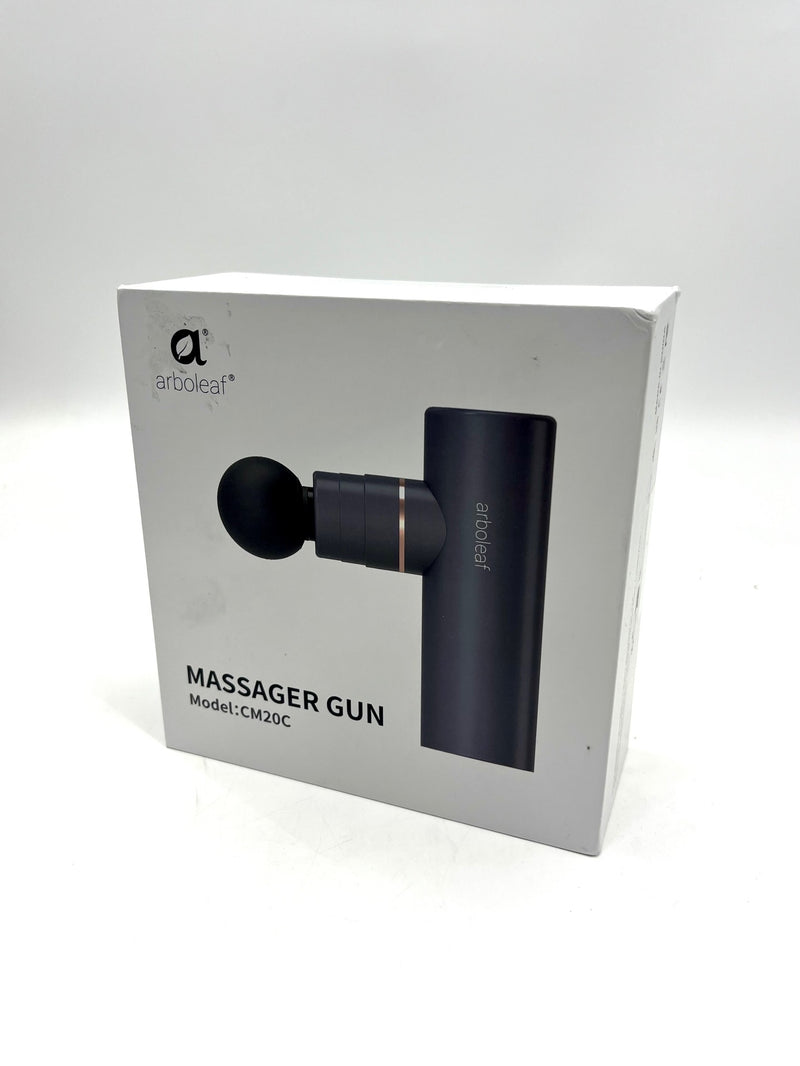 Arboleaf Mini Massage Gun, Full-Metal Travel Massage Gun CM20C - Black - Like New
