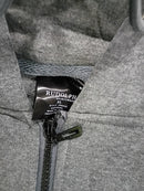 RUDOLPH MEN'S SLIM FIT FLEECE-LINED FULL ZIP HOODIE SIZE XL - HEATHER CHARCOAL - Brand New